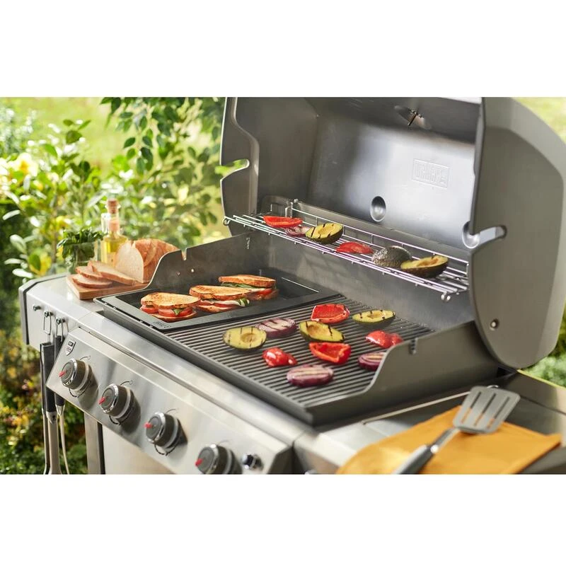 Cheap 🌟 Weber Genesis Cast Iron/Porcelain Grill Top Griddle 18.9 in. L X 13.2 in. W 1 pk 🛒 9 Cheap 🌟 Weber Genesis Cast Iron/Porcelain Grill Top Griddle 18.9 in. L X 13.2 in. W 1 pk 🛒 - Image 9