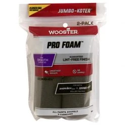 Buy ⭐ Wooster Jumbo Koter Pro Foam Foam 4.5 in. W Mini Paint Roller Cover 2 pk 👏