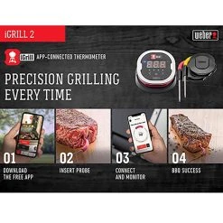 Cheap 🎁 Weber iGrill 2 Digital Bluetooth Enabled Grill/Meat Thermometer ✨ 12 Cheap 🎁 Weber iGrill 2 Digital Bluetooth Enabled Grill/Meat Thermometer ✨ -Outlet Weber Store d1f4aa62 6a99 41f6 b8ef 9bd1bea1df87