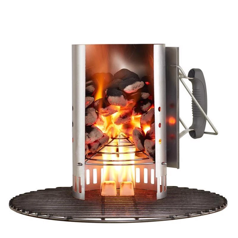 Outlet ✔️ Weber Steel Chimney Starter 12.7 in. L X 8.1 in. W ⌛ 2 Outlet ✔️ Weber Steel Chimney Starter 12.7 in. L X 8.1 in. W ⌛ - Image 2