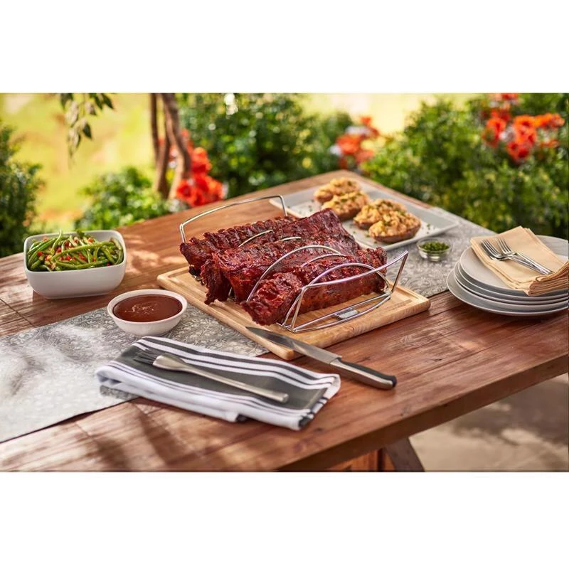 Outlet ⭐ Weber Steel Roasting Rack 17.1 in. L X 10.5 in. W 1 pk ❤️ 9 Outlet ⭐ Weber Steel Roasting Rack 17.1 in. L X 10.5 in. W 1 pk ❤️ - Image 9