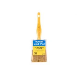 Best Sale ✔️ Wooster Amber Fong 2-1/2 in. Flat Oil-Based Paint Brush 🔥