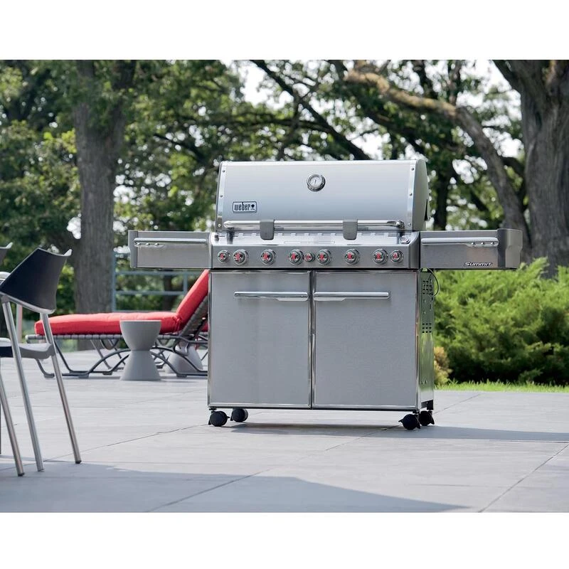 Wholesale ⭐ Weber Summit S-670 6 Burner Natural Gas Grill Stainless Steel ❤️ 9 Wholesale ⭐ Weber Summit S-670 6 Burner Natural Gas Grill Stainless Steel ❤️ - Image 9