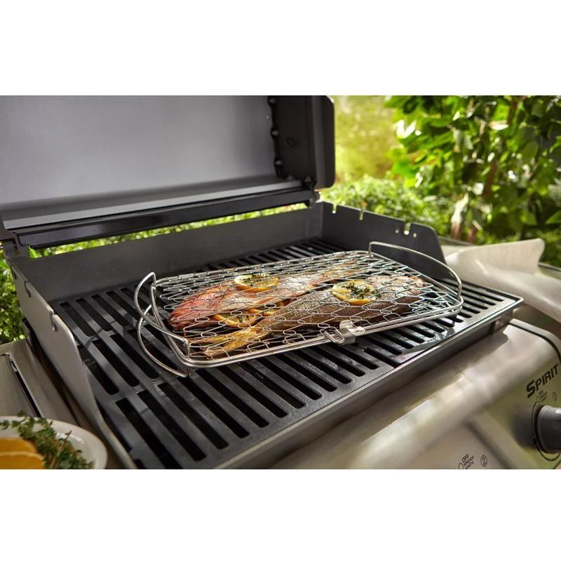Deals ๐ Weber Stainless Steel Grill Basket 18 in. L X 11 in. W 1 pk ๐งจ 2 Deals ๐ Weber Stainless Steel Grill Basket 18 in. L X 11 in. W 1 pk ๐งจ - Image 2