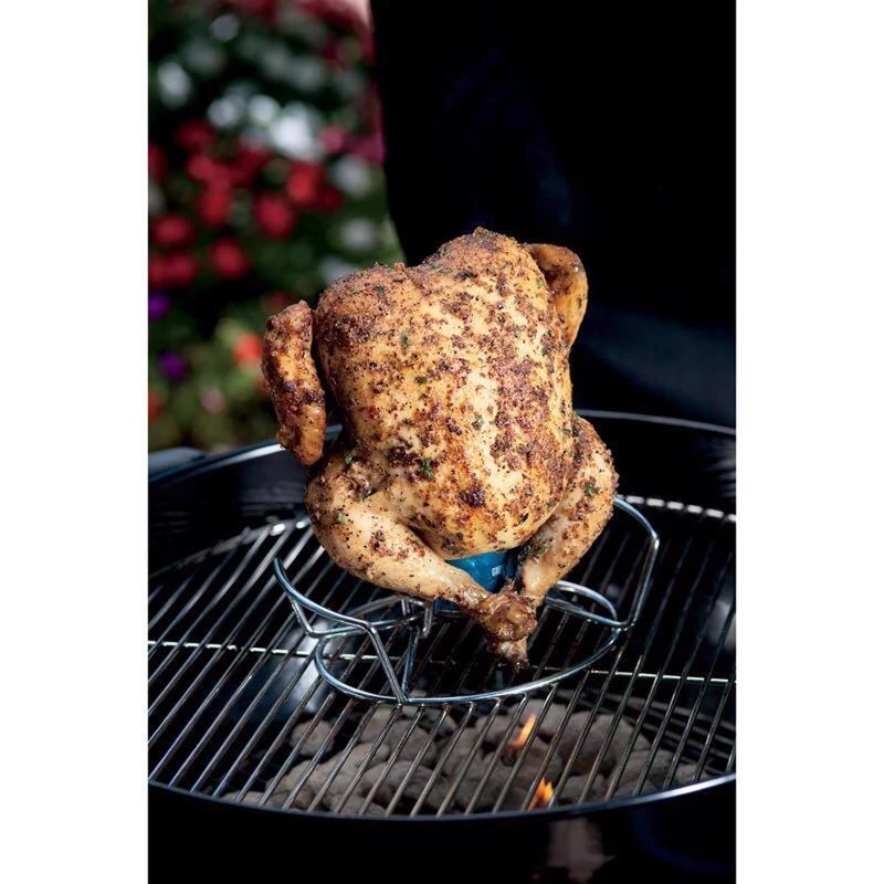 Brand new ✔️ Weber Steel Poultry Roaster 9.3 in. L X 6.2 in. W 1 pk ⭐ 6 Brand new ✔️ Weber Steel Poultry Roaster 9.3 in. L X 6.2 in. W 1 pk ⭐ - Image 6