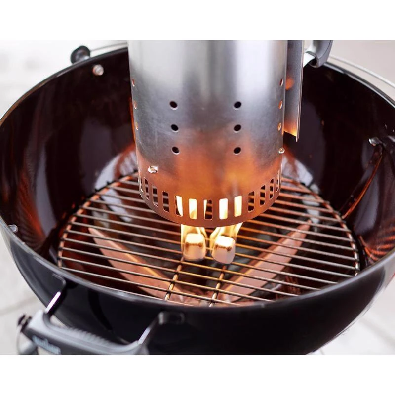 Outlet ✔️ Weber Steel Chimney Starter 12.7 in. L X 8.1 in. W ⌛ 3 Outlet ✔️ Weber Steel Chimney Starter 12.7 in. L X 8.1 in. W ⌛ - Image 3