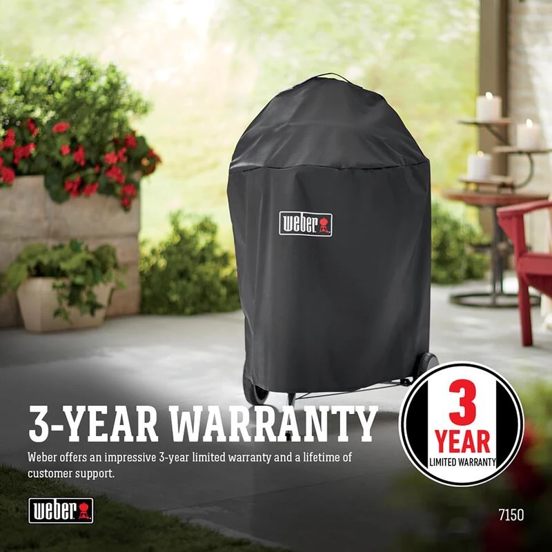 Hot Sale π Weber Black Grill Cover For Premium 22 inch Charcoal Grills π₯° 2 Hot Sale π Weber Black Grill Cover For Premium 22 inch Charcoal Grills π₯° - Image 2