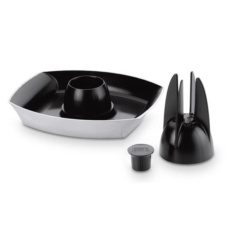 Outlet π₯° Weber Deluxe Steel Poultry Roaster 15.5 in. L X 12.3 in. W 1 pk π 1 Outlet π₯° Weber Deluxe Steel Poultry Roaster 15.5 in. L X 12.3 in. W 1 pk π