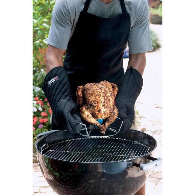 Brand new ✔️ Weber Steel Poultry Roaster 9.3 in. L X 6.2 in. W 1 pk ⭐ 5 Brand new ✔️ Weber Steel Poultry Roaster 9.3 in. L X 6.2 in. W 1 pk ⭐ - Image 5