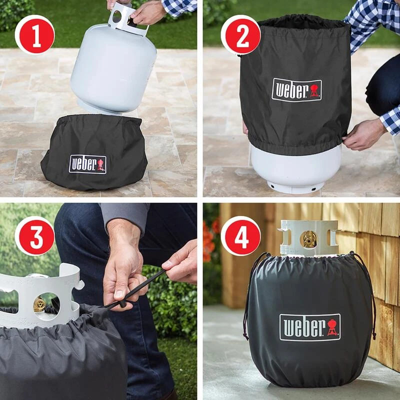 Deals π€© Weber Tank Cover 20 lb Polyester Propane Tank Cover π₯ 4 Deals π€© Weber Tank Cover 20 lb Polyester Propane Tank Cover π₯ - Image 4