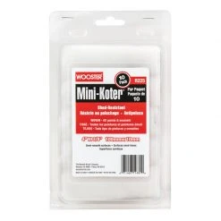 Top 10 🧨 Wooster Mini-Koter Fabric 4 in. W X 3/8 in. Mini Paint Roller Cover 10 pk 😍