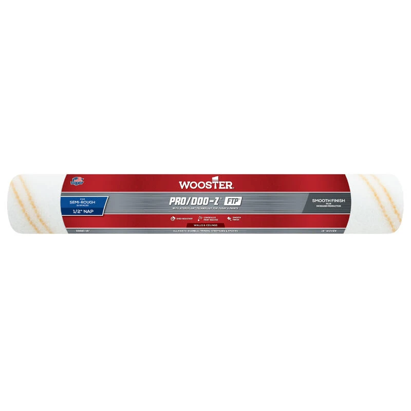 Wholesale β¨ Wooster Synthetic Blend 18 in. W X 1/2 in. Paint Roller Cover 1 pk π 1 Wholesale β¨ Wooster Synthetic Blend 18 in. W X 1/2 in. Paint Roller Cover 1 pk π