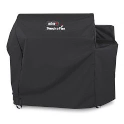 Coupon 🛒 Weber Smokefire EX6 Wood Pellet Grill Black Grill Cover ⭐