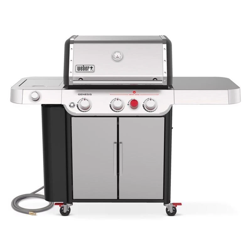 Outlet 💯 Weber Genesis S-335 3 Burner Natural Gas Grill Stainless Steel 🥰 1 Outlet 💯 Weber Genesis S-335 3 Burner Natural Gas Grill Stainless Steel 🥰
