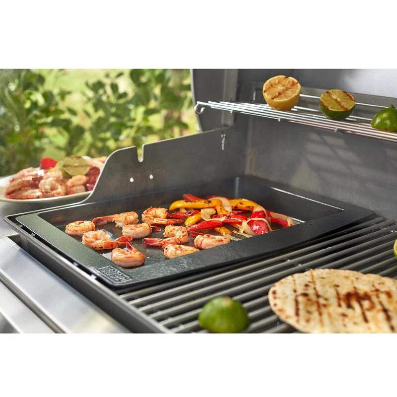 Cheap 🌟 Weber Genesis Cast Iron/Porcelain Grill Top Griddle 18.9 in. L X 13.2 in. W 1 pk 🛒 7 Cheap 🌟 Weber Genesis Cast Iron/Porcelain Grill Top Griddle 18.9 in. L X 13.2 in. W 1 pk 🛒 - Image 7